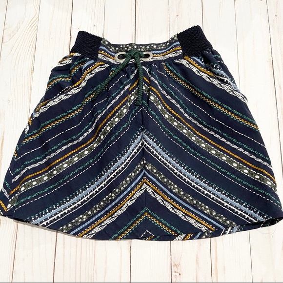 ZARA Multicolor A-Line Skirt Size 6 - Picture 1 of 4